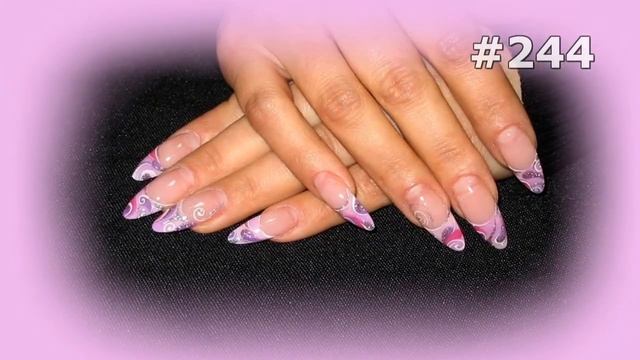 #244. Маникюр и типсы (супер видео) смотреть онлайн