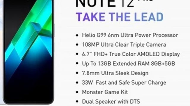 Infinix Note 12 Pro full review смотреть онлайн