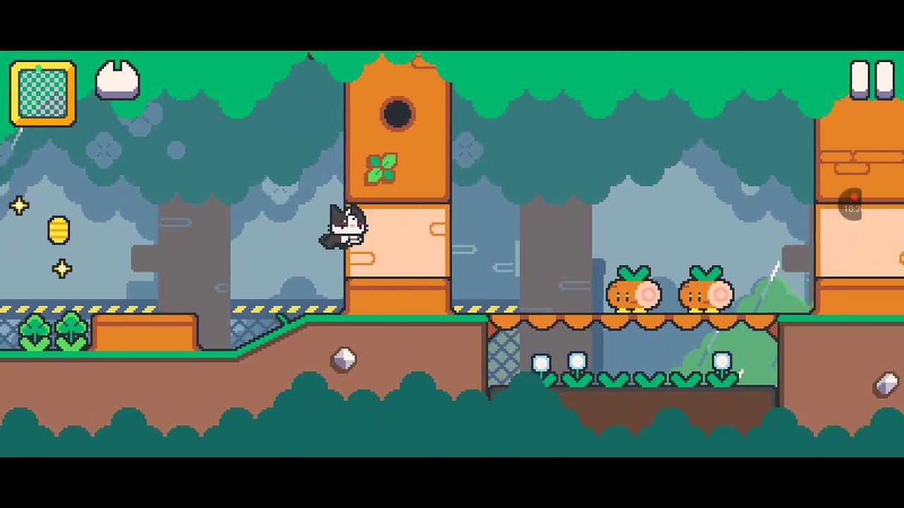 Super cat tales: Paws Speedrun level 1-1, 100% World Record 30 seconds смотреть онлайн