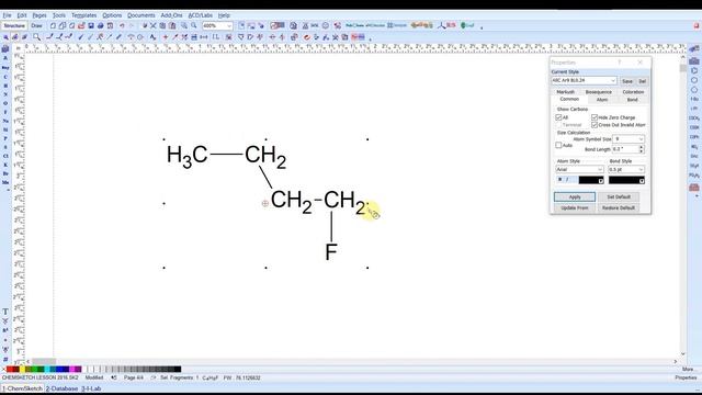 Chem Computer Applications ACD Chemsketch Tutorial смотреть онлайн