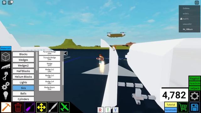 How To Build B-52 stratofortress on (Plane Crazy) Roblox Part 1 смотреть онлайн