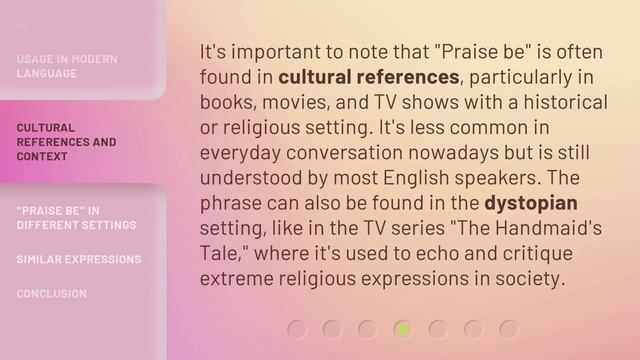 Unlocking the Essence of "Praise Be": An English Phrase Explained смотреть онлайн