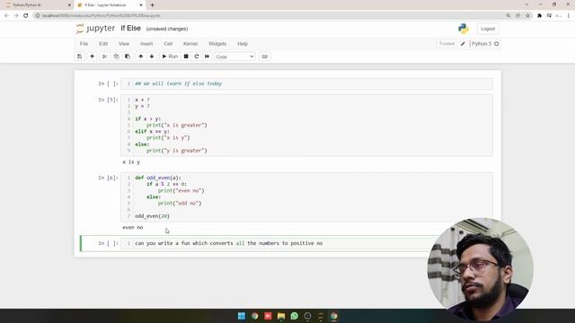 Python - If Else statement смотреть онлайн