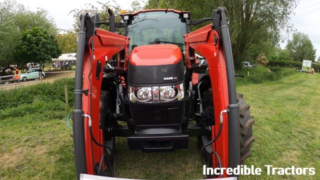 2023 Case IH Farmall 120C 4WD 3.4 Litre 4-Cyl Diesel Compact Utility Tractor (117 HP) with Loader смотреть онлайн