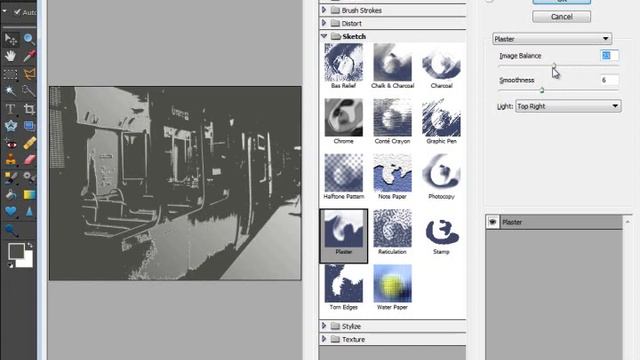 Photoshop Elements Filter Tutorial: Plaster смотреть онлайн