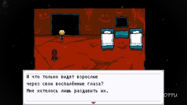 END ROLL (Титры) - краткое прохождение RPG хоррора смотреть онлайн