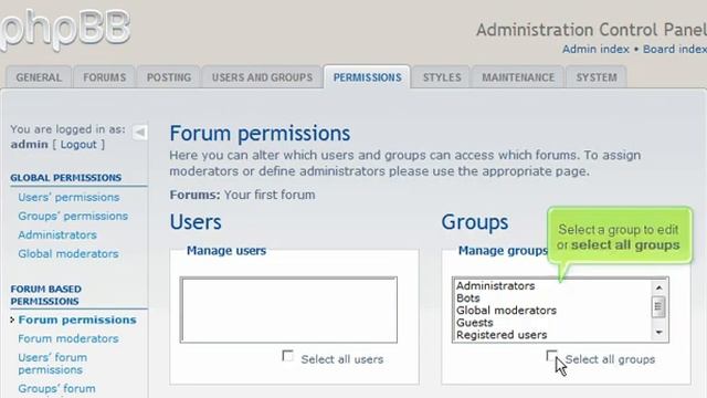 Tutorial: How to configure forum permissions in phpBB | LayerOnline Web Hosting смотреть онлайн
