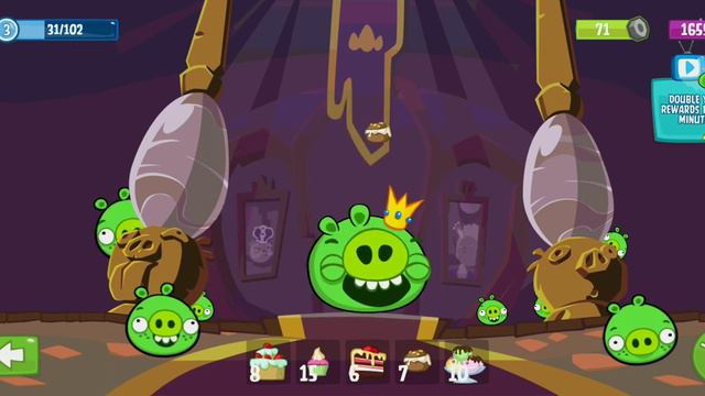 Bad Piggies - Just feeding KING PIG! (HE GOT FAT!)- Gameplays Channel смотреть онлайн
