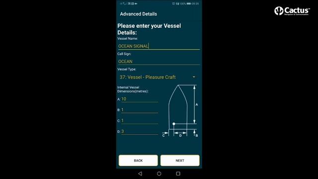Ocean Signal ATB1 SOTDMA AIS - Transceiver Configuration With Android App Over WIFI