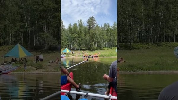 Башкирская домохозяйка на сплаве 😁