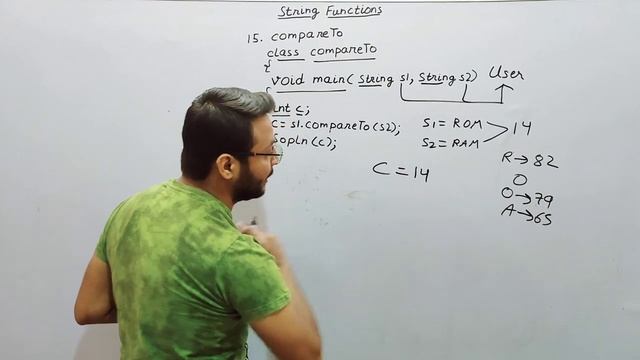 String Function - compareTo() Method | JAVA Programming | ICSE смотреть онлайн