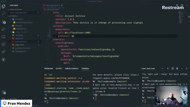 Demo PoC AsyncAPI Framework смотреть онлайн