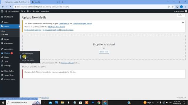 How to Increase Maximum Upload File Size in WordPress | WordPress Tutorial for Beginners #wordpress смотреть онлайн