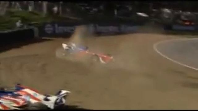 A1 GP - Mathias Lauda crashes Brands Hatch 2005 смотреть онлайн