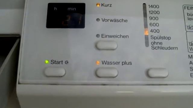 Preview: Miele W 531 Test & Reinigungswaschgang смотреть онлайн