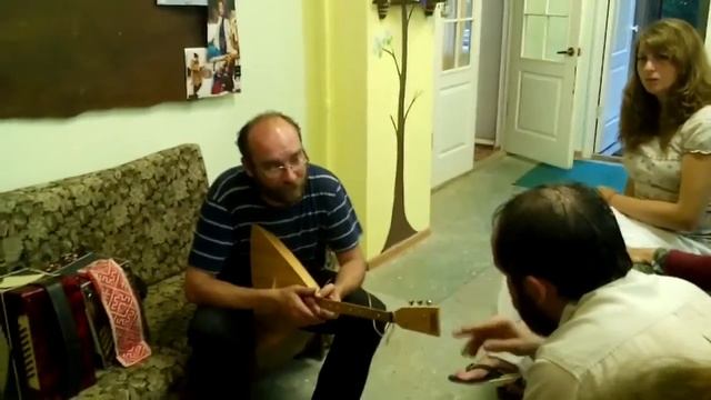 Частушки под Сумецкую на балалайке с Алексеем Мехнецовым смотреть онлайн