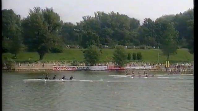 Rowing World Championships Vienna 1991, Saturday's Finals Race 03, Men's Lightweight Four LM4- смотреть онлайн