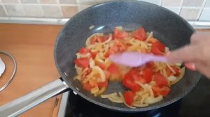 ЯИЧНИЦА С ПОМИДОРАМИ!!!