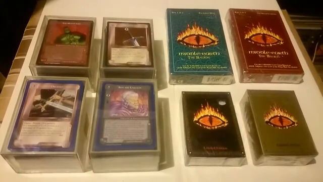 Middle-Earth Collectible Card Game CCG Sealed Starters The Balrog Expansions Deck Boxes 29.10.17 смотреть онлайн