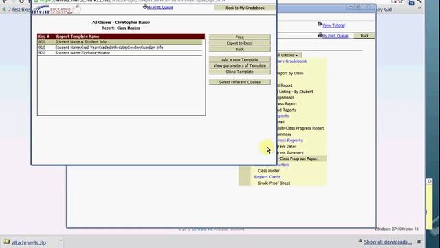 How to Download an Excel file of Skyward Class Roster.avi смотреть онлайн