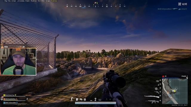 chocoTaco Tries the Golden Hour Erangel Weather ft. Matthias & HollywoodBob - PUBG Squads Gameplay смотреть онлайн