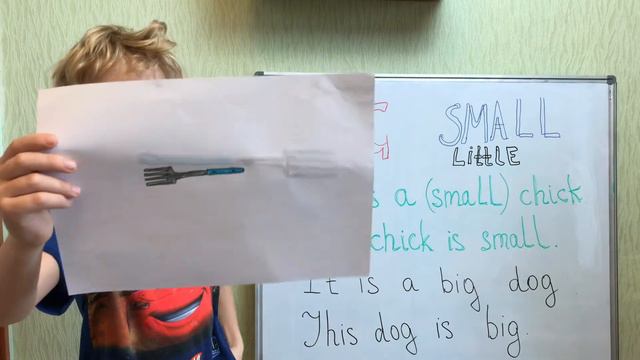 BIG, little or small. Урок 11. English for kids. English with Gleb. смотреть онлайн