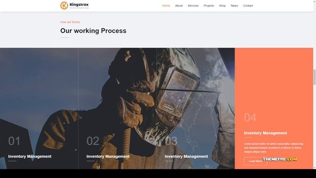 Miyazaki - Factory and Industrial Business WordPress Theme смотреть онлайн