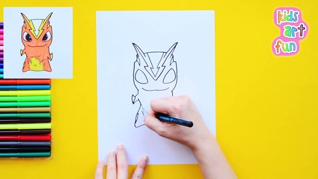 How to draw Burpy Slug (Slugterra) смотреть онлайн