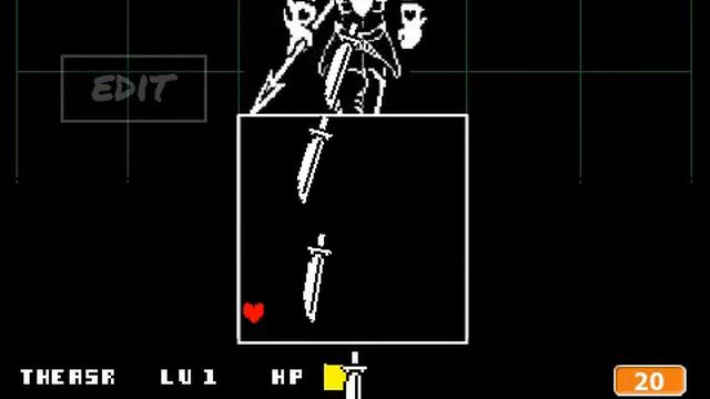 My fan made Undertale battle смотреть онлайн