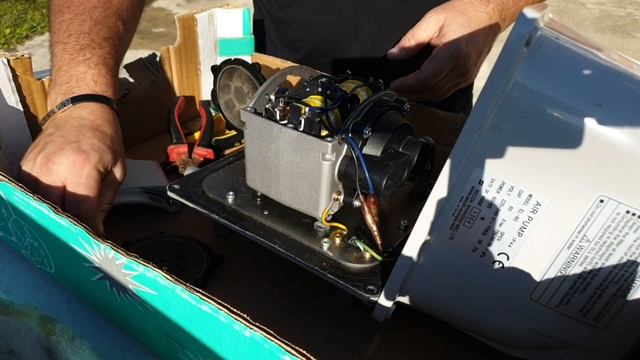 Замена мембран в компрессоре SECOH - EL 60