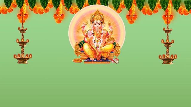 Vakratunda Mahakaya - Ganapathy Mantra with Lyrics смотреть онлайн