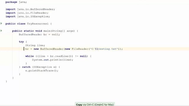 Try-With-Resource Feature in Java смотреть онлайн