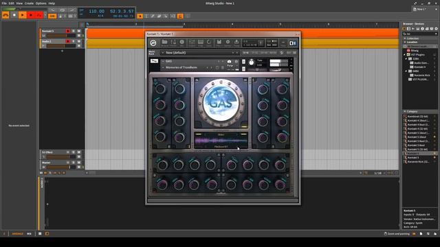 GAS - Kontakt Library - Quick Video Demo смотреть онлайн