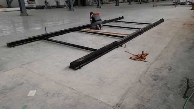 Монтаж рельс в компании 'Экотар', г. Махачкала смотреть онлайн