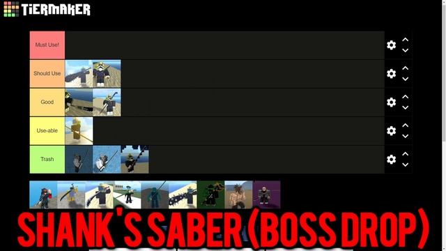 Ranking Every Single Sword In King Legacy! | Tierlist | King Legacy | Roblox | смотреть онлайн