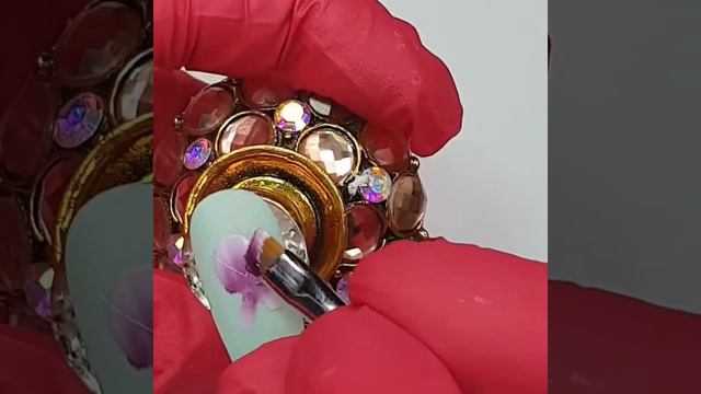 Орхидея в технике китайки ONE STROKE смотреть онлайн