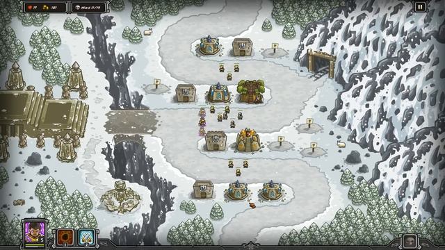 Kingdom Rush Прохождение карты  Stormcloud Temple №8