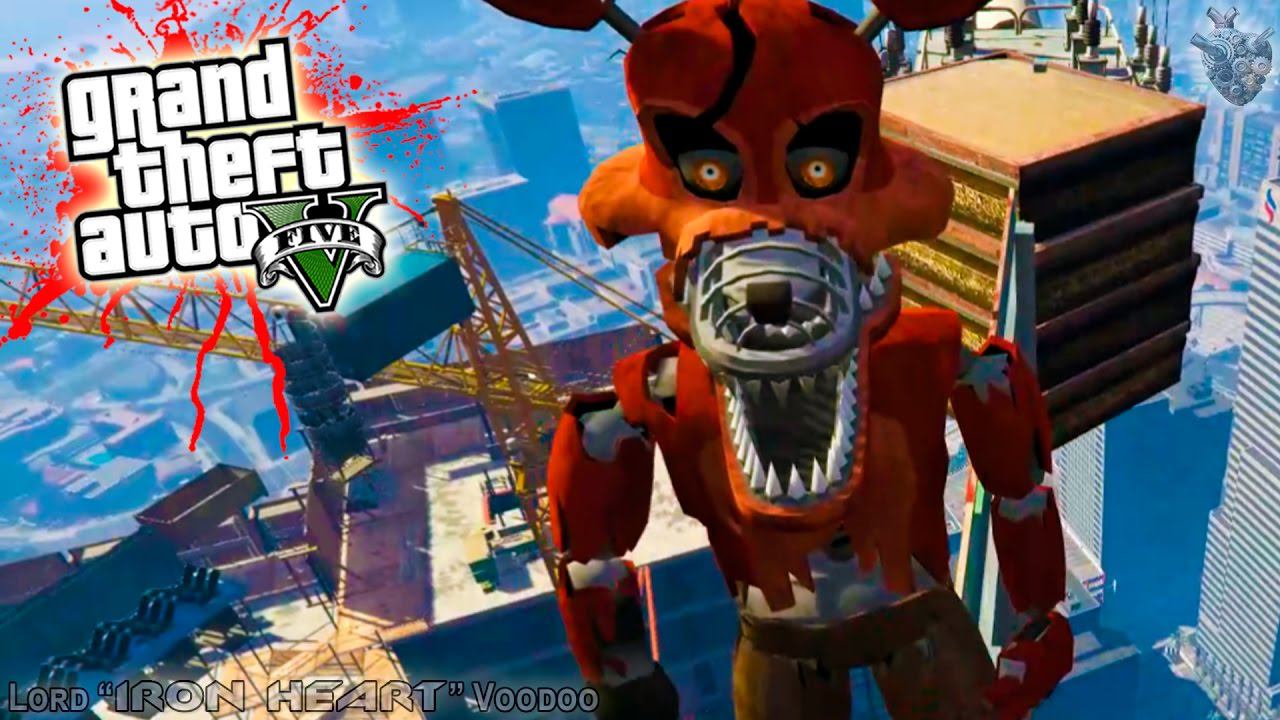 ГТА 5 МОДЫ! АНИМАТРОНИКИ FNAF ФОКСИ ЗАНИМАЮТСЯ ПАРКУРОМ! ВИДЕО ОБЗОР МОДОВ GTA V! GTA 5 MODS #189 смотреть онлайн