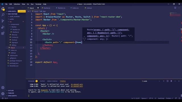 Responsive Navbar/Menu using React.Js in 2022 || Including Hooks, React Router смотреть онлайн