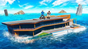 ОГРОМНОЕ ЦУНАМИ СМЫЛО ДОМ ФРАНКЛИНА! ВЫЖИВАНИЕ КОНЕЦ СВЕТА  ГТА 5 МОДЫ МУРКА