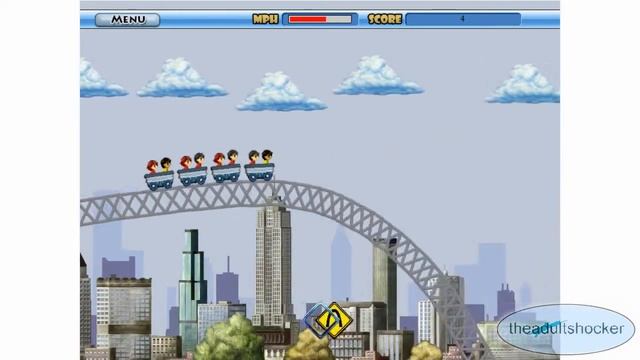 RollerCoaster Rush - Flash Game Review #3 смотреть онлайн