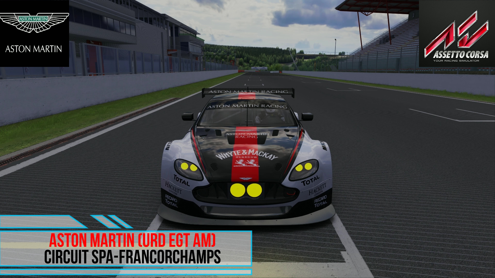 Aston Martin Vantage GTE (URD EGT AM) | Circuit Spa-Francorchamps. смотреть онлайн