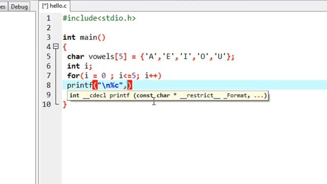 C Programming - 47 - Initialize an array смотреть онлайн
