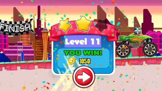 monster truck Vald and niki//level 12//لعبة فلاذ ونيكي смотреть онлайн