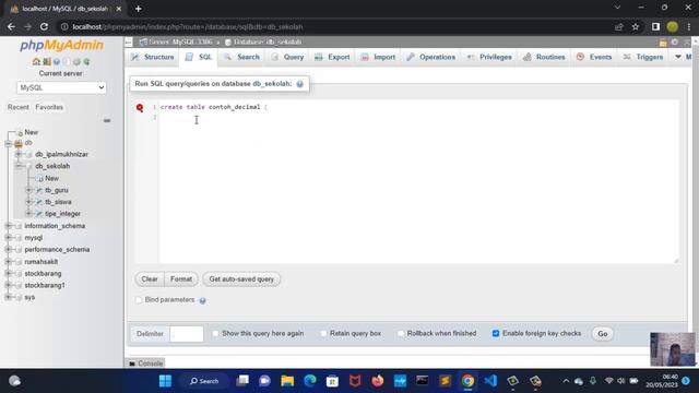 Tipe Data Decimal pada MySQL смотреть онлайн