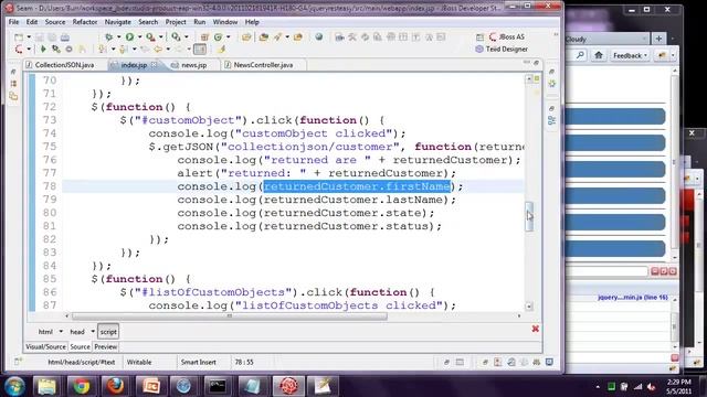 HTML5 for the Java Developer смотреть онлайн