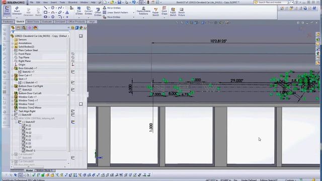 SolidWorks, Sketch Blocks, Part 3, Creating a New Sketch Block, Modify Insertion Point смотреть онлайн