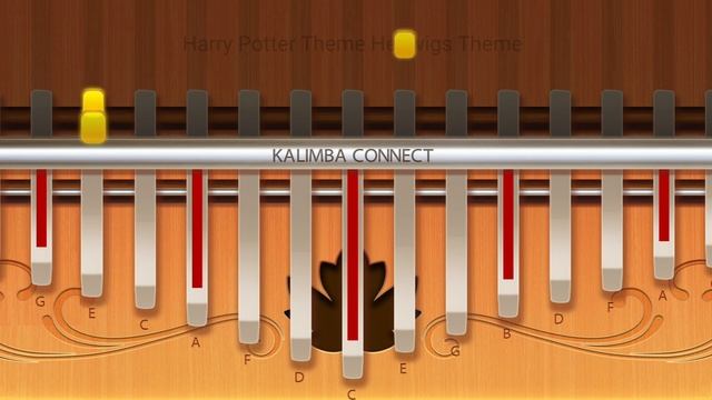 Easy Kalimba Tutorial. #Harry Potter. Калимба обучение.