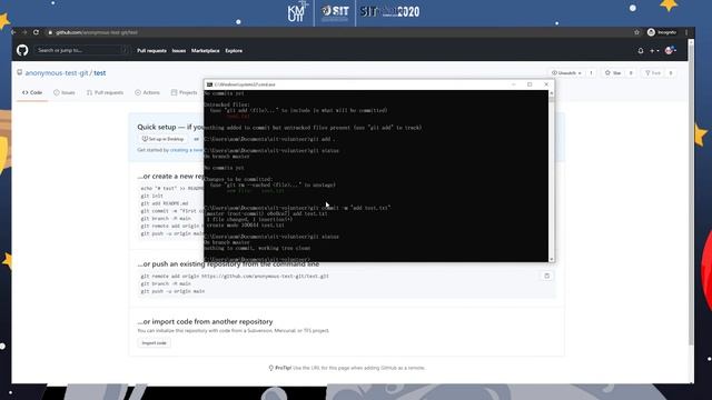 จำคำสั่ง GIT ไม่ได้ แก้ไขด้วย GIT GUI l SIT Volunteer смотреть онлайн