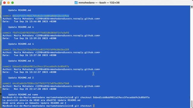 GIT CHECKOUT Y GIT DIFF смотреть онлайн